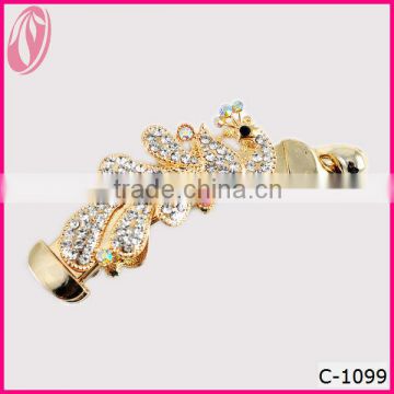 2013 New Latest Trendy Beautiful Ladies Women Crystal Banana Hair Clips