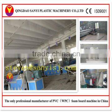 wpc wardrobe board extruding machine