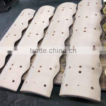 Customized nylon plate for recoiler / tension ree