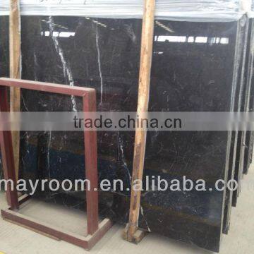 Black golden line marble