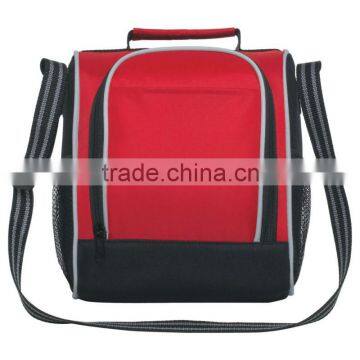 Flip Flap Insulated Lunch Bag-Red