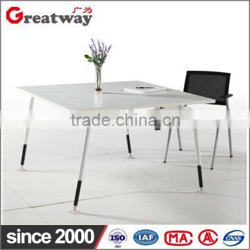 modern iron table frame with different color powder coating finished