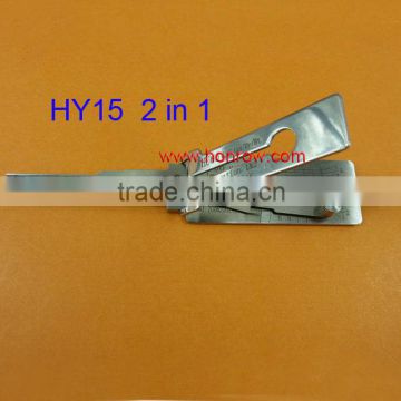 Original Lishi HY15 New car decoder and lock pick combination tool with best quality