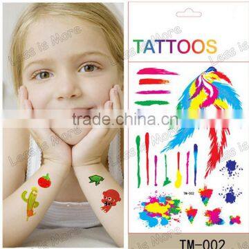 Kids non-toxic body temporary tattoo stickers