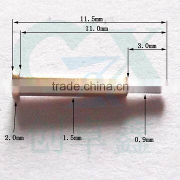 precision brass contact testing pin connector pogo pin connector