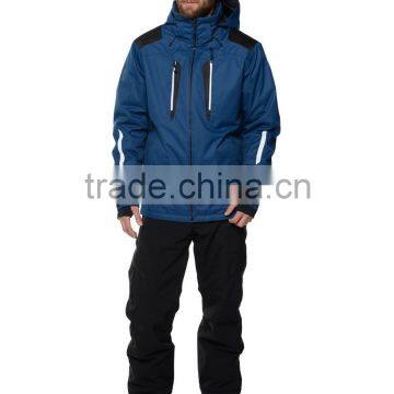 polyester blue Snowboard jacket for man and 3in1 ski jacket man ski jacket sale