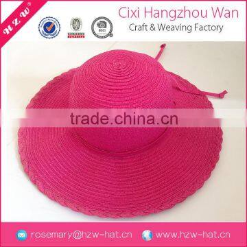 Newest design high quality cheap ladys straw hat