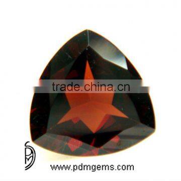 12MM Garnet Wholesale Gemstone Faceted Trillion