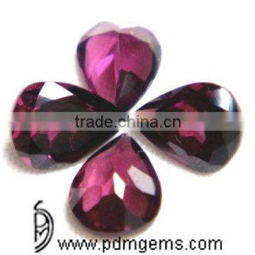 Rhodolite Garnet Pear Cut Faceted Lot For Silver Jewellery From Manufacturer