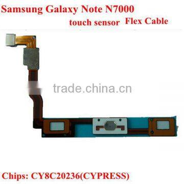 For Sumsung Galaxy Note N7000 Touch Sensor Keypad Keyboard Flex Cable ,accept paypal ,sample for texting