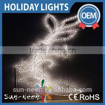 2D Leaf Motif Light 2D fancy led motif light Christmas led street MOTIF lights for POLE decorations