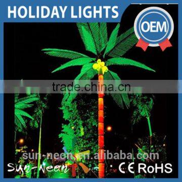 High simulationled led coconut palm tree light smart christmas decoration lights fancy artificial coconut palm tree                        
                                                                                Supplier's Choice