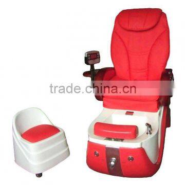 Durable Pedicure spa massage chair with pipeless jet system Salon hot foot chair