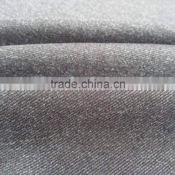 Wholesale keep warm polyester nylon spun core yarn twill fabric, warmwear twill fabric