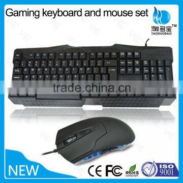 Hot wired gaming mice waterproof ergonomic keyboard and mouse combo