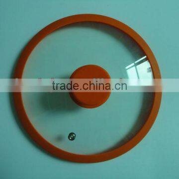 2013 NEW Silicone pan glass lid