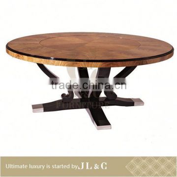 New JT03-01 marble top natural wood dining table from lastest designs 2014 (China supplier)