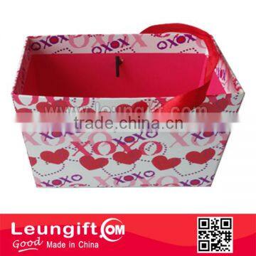 Valentine paper pail Favor Boxes gift box