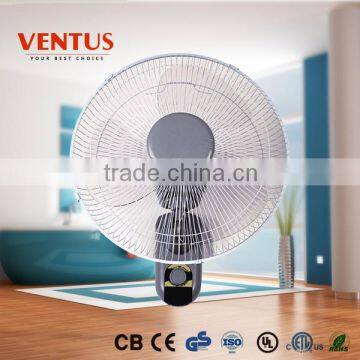 16 Inch Wall Mounted Electric Fan With String Control