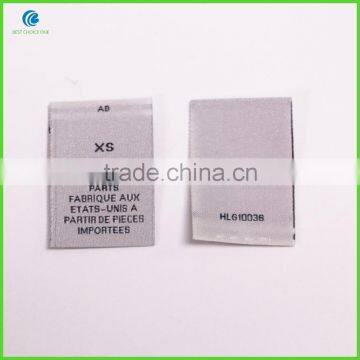 Custom Design Centerfold High Density Garment Damask Woven Labels photo-6