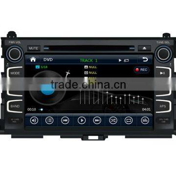 2015 Car DVD Gps Navigation for Toyota Highlander with GPS Navigation,Radio,Audio,Bluetooth,RDS,3G,wifi,V-10disc