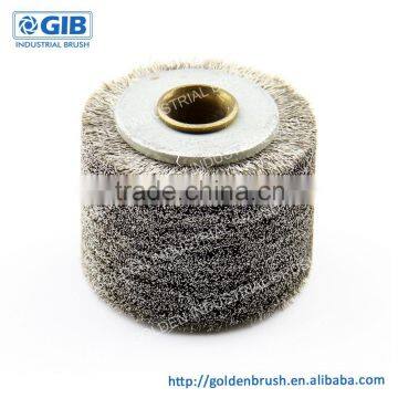 Stainless Steel Enameled Wheel Brush , Outside Diameter 35 mm