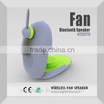 Rechargeable Bluetooth Speaker with Electric Fan, New Porduct Portable Fan Bluetooth Speaker