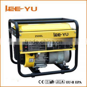 163CC 2 KVA 2.2KVA Gasoline Generator 2500L