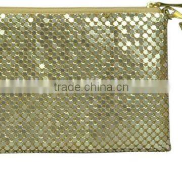 2015 Fashion Shiny Ladies Cosmetic Case Gold 618A140020