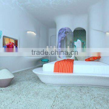 Interior Decorative Hotel Designs Table Chairs Bed