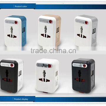 New Intelligent Timing Charging Function Multifunctional Adapter Plugs Global Universal Charging Electrical Plug Socket With USB photo-4