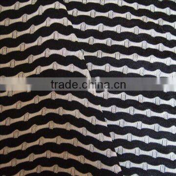 Cotton+Modal Jacquard Interlock Knitting Textile Fabric