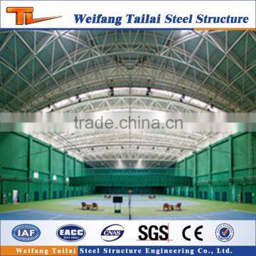 Morden steel space frame structure sport hall