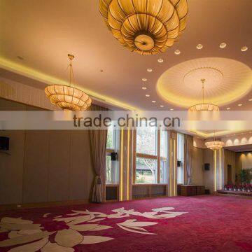 Fireproof carpets for 5 star hotel, Banquet hall carpets, Modern design carpet