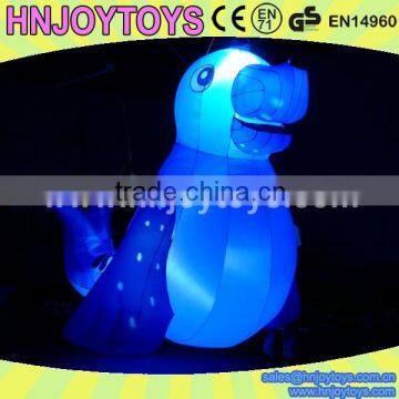 Animal Shaped Helium Balloon ,sea Lion Lighted Outdoor Christmas Decorations photo-3