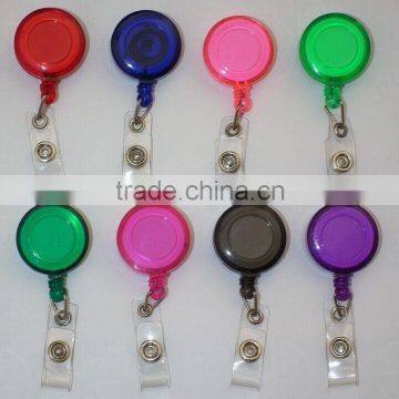 Retractable Reel ID Badge Key Card Name Tag Holders with Belt Clip