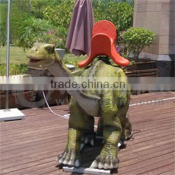 VGQC11-remote control outdoor playground dinosaur rider