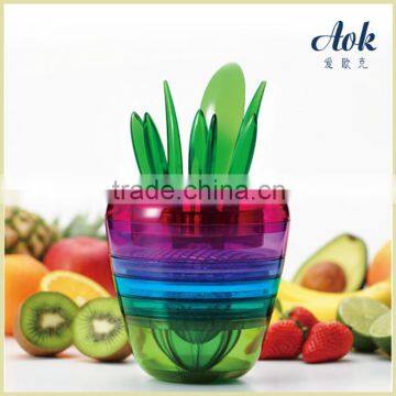 Plastic Fruits Plant Multi-functional Kitchen Tool Set