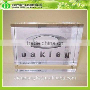 DDB-0115 Trade Assurance Customized Acrylic Block Display