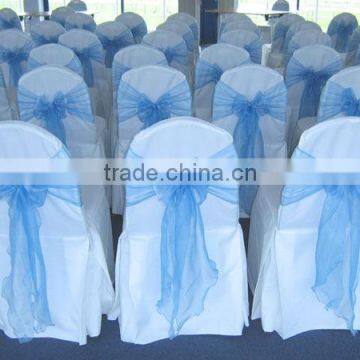 FACTORY DIRECT Cheap Banquet Decoration,Chair sashes For Wedding,Organza Sash