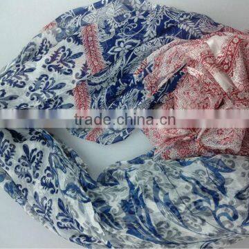 114*250cm pure silk scarf