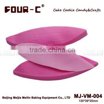 Long leaf veiner mould for pasty decoration