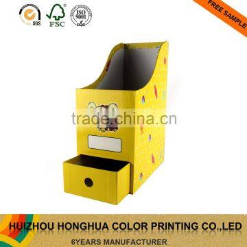 Handmade glossy lamination paper file holder file decoration with school file