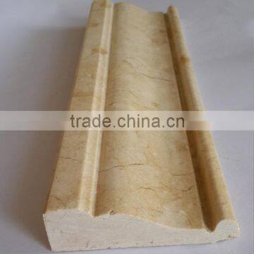 Marble polished chair rail molding