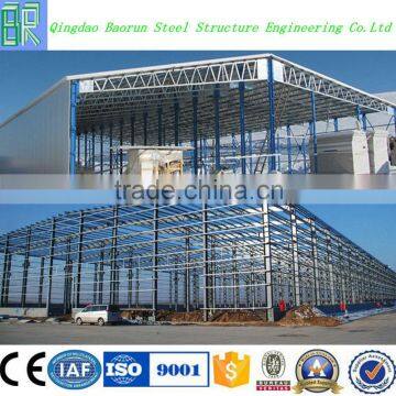 Long span pre-engineered metal structure warehouse