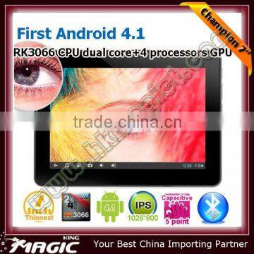 Dual core rockchip 3066 tablet with Bluetooth