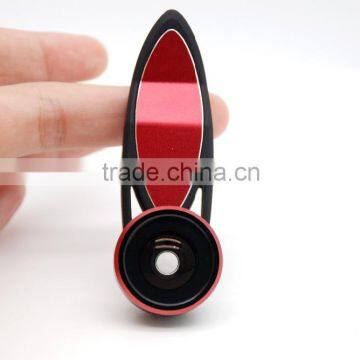 Newest Fisheye Lens 198 Degress Magnetic Clip Lens 0.6x Wide Angel 1.5x Macro Phone Camera Lens