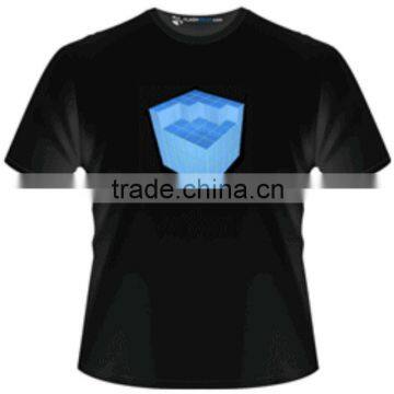 cubic logo for flashing el tshirts