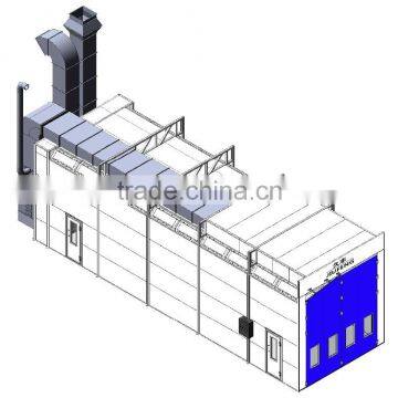 JF Well Exporter Good Truck Spray Booth on Hot Sale Auto Car Truck Bus Machine Painting Baking Room Environmental Cabin photo-3