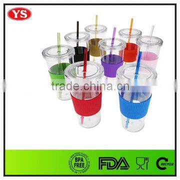 Wholesale Food Safety Straw Mug With Different Colors